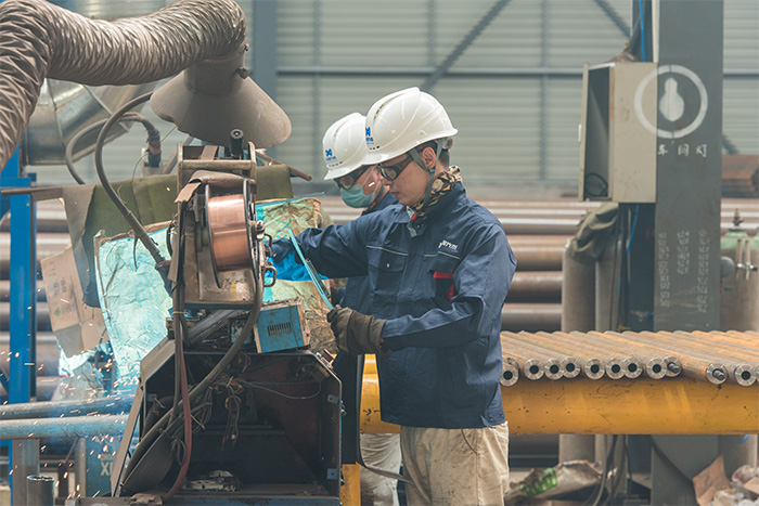 梧州网架自动化焊接